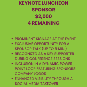 SPS 2024 Keynote Luncheon Sponsorship
